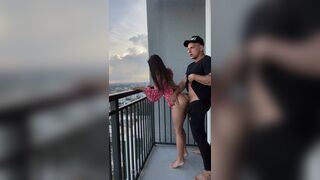 Delia Rose Balcony Porn PPV Video Tape Leaks