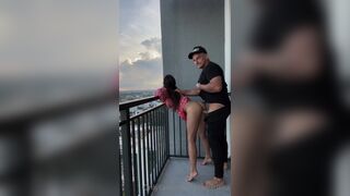 Delia Rose Balcony Porn PPV Video Tape Leaks