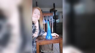 Gingerkat Redhead Young Dildo Ride Tiktok Leaked