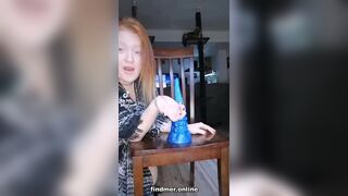 Gingerkat Redhead Young Dildo Ride Tiktok Leaked