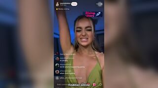 Jessie Biebzz Tiktok Nip Slip On Live Naked Leaked