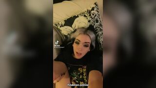 Valerievampyr Goth Tattoo Young Tiktok Naked Leaked