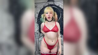 Amysky99 Thick Blonde Cosplay Slut Tiktok Leaked