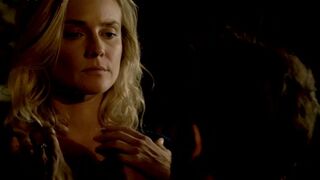 Gorgeous  Diane Kruger Sexy 8211 The Bridge S02e04 4 Pics  Video Tape HD