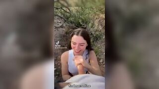 Nsfwqueen420 Blowjob Outside Tiktok Video Tape Leaked