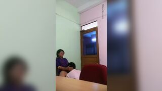 Government Babu kissing and licking her wet pussy with the assistant girl in the office
 Indian Video Tape