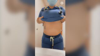 These Scrubs Are So Tight Around My Titties Had To Give Them A Break [video]– CookieDoeMILFshake [Reddit Video]