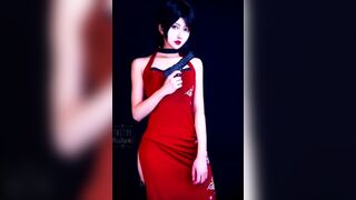 Hot MissWarmJ Resident Evil Tomb Rider Cosplay Lewds  Videos