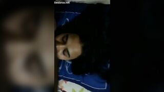 Uncle doing boob and mouth fucking of beautiful niece
 Indian Video Tape