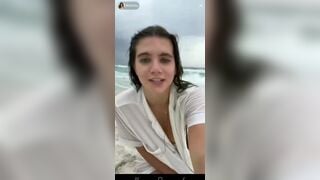 McKinley Bethel Tiktok Live Nipple Slip