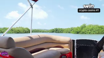 RISKY OUTDOOR SEX on a secret island! i got CREAMPIED ON A BOAT! POV