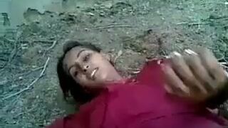 Indian lovers having sextape inside barren house
 Indian Video Tape