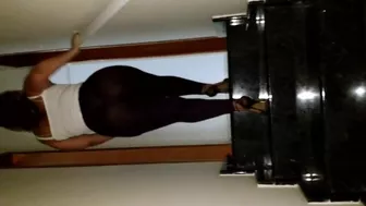 Juicy Booty Tease Climbing Stairs Video