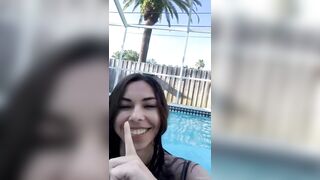 Kateelife Nude Pool Teasing Video Leaked