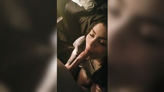 Amazing blowjob from ex girlfriend