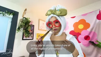 Cocobae96 as Purah Teases in Zelda TOTK Video I Don't Remember