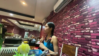 Skinny Teen's Dinner Date Ends with Steamy After Dinner Fun