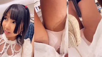 Littlesubgirl Fansly leak video reveals slim babe teasing wildly