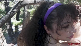 Pixie Smalls Takes a Piss-Filled Punishment in the Jungle Slut Hunt Ep 5 Video