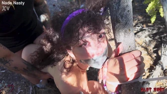 Pixie Smalls Takes a Piss-Filled Punishment in the Jungle Slut Hunt Ep 5 Video