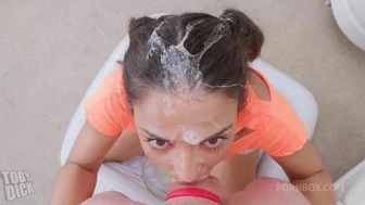 Nuria Millan Tease Her Asshole in Nasty Brutal Piss Drenched Anal Video