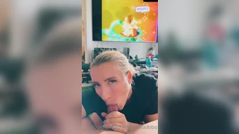 BlondeAdobo Bounces on Cock in Amateur Sex Tape Video