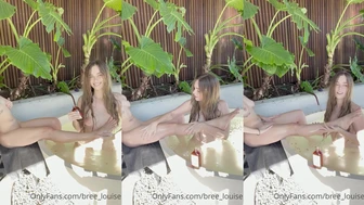 Bree Louise teases her perky small tits in Must-Watch leaked nudes video