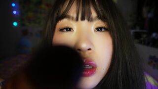 ASMR Cozy Girlfriend Kisses After A Long Day