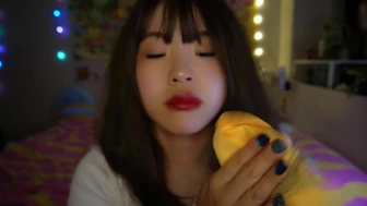 ASMR Lying To You Kisses, Fabric Scratching, Finger Light, Fish Bowl & More