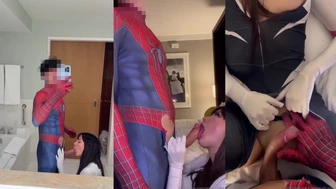 Waifumiia Spiderman, bu ateşli vajina dövme videosunda Gwen Stacy ile birlikte oluyor.