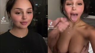 Babyfacedhoe Big Cum Facial Leaked