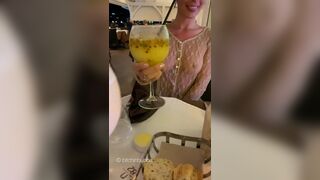 Sheer And Braless On Our Dinner Date [video] [Reddit Video]