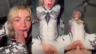 Эмили Орам снялась в слитом в сеть видео с участием девушки-паука (XXX).