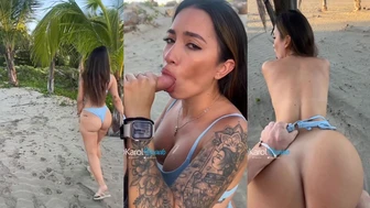 Karol Rosado Teases With Beach Fuck Video
