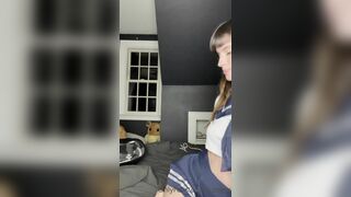 Soogsx School Girl Costume Pussy Vibrating Leaked Onlyfans Video