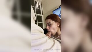 Hannah Jo Blowjob While Gaming Porn Leaked Video