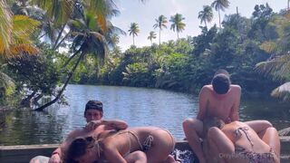 Stella Barey Public Foursome Sex Leaked Video