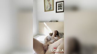 Eva Lovia Enjoying Her Pussy Like She Always Do