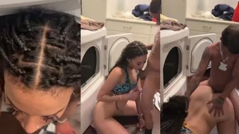 Baby Alien Gets Pleasured In A Spinning Washer