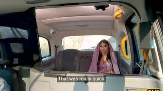 Yasmina Khan Takes a Big Cock in Her Tight Asian Pussy FakeTaxi Video