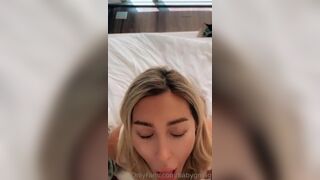 Stefanie Knight Uncensored Facial Blowjob