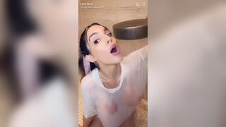 Lyna Perez Naked Sexy Shower Tease