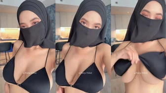 Busty Asian doll