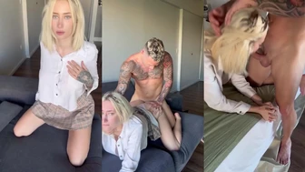 Rusitaok Takes Load In Mouth After Rough Doggy