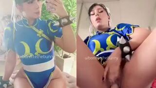 I hope you like wet surprises  Chun Li edition!
[Reddit Video]