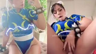 I hope you like wet surprises  Chun Li edition!
[Reddit Video]