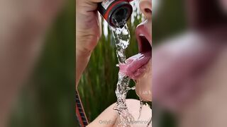 Demirose Enjoying Outdoor Teasing With Water Onlyfans Leaked Video