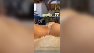 Demirose Tease Her Big Booty With Flowers Onlyfans Leaked Video