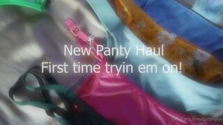 LadyNoire New Panty Haul Onlyfans Video