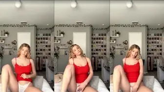 Kira Pregiato Wet Pussy Tease in Naughty PPV Video